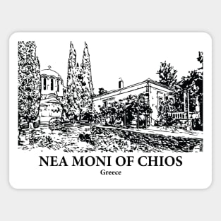 Nea Moni of Chios - Greece Magnet